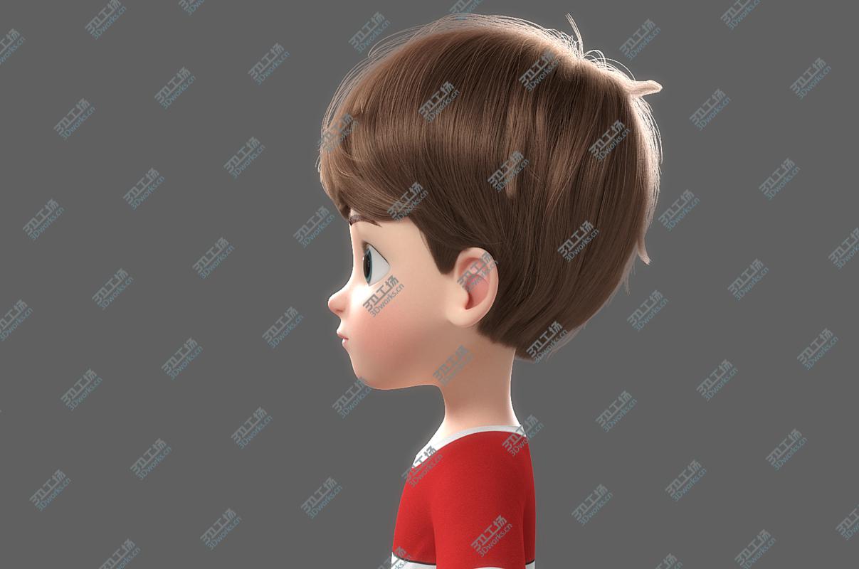 images/goods_img/20210313/Cartoon Boy NoRig 3D model/4.jpg